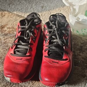Under Armour Red Kids Sneakers